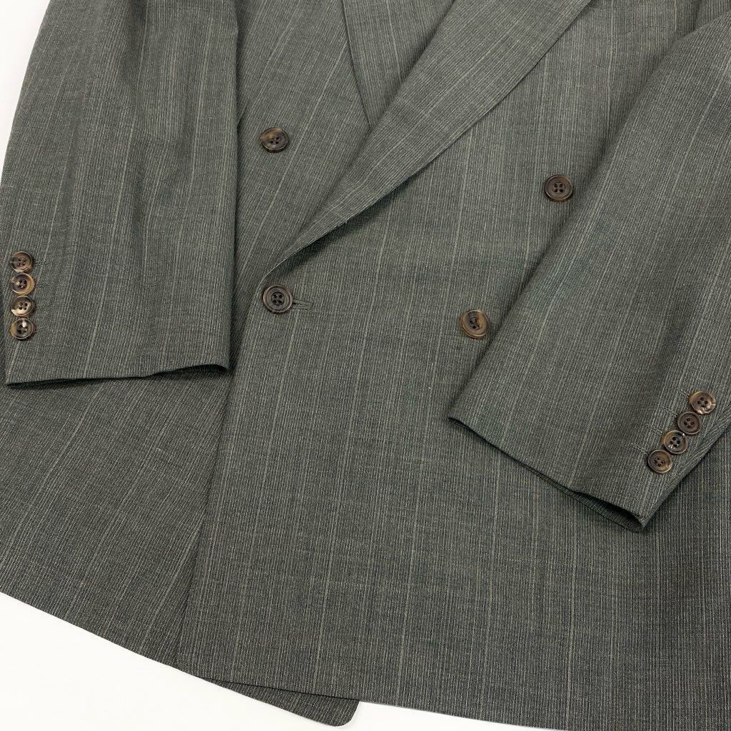 BURBERRY　バーバリー　グレー　ベージュ　スーツ　セットアップ　ジャケット 62l24 Burberry's バーバリーズ スーツセットアップ テーラード