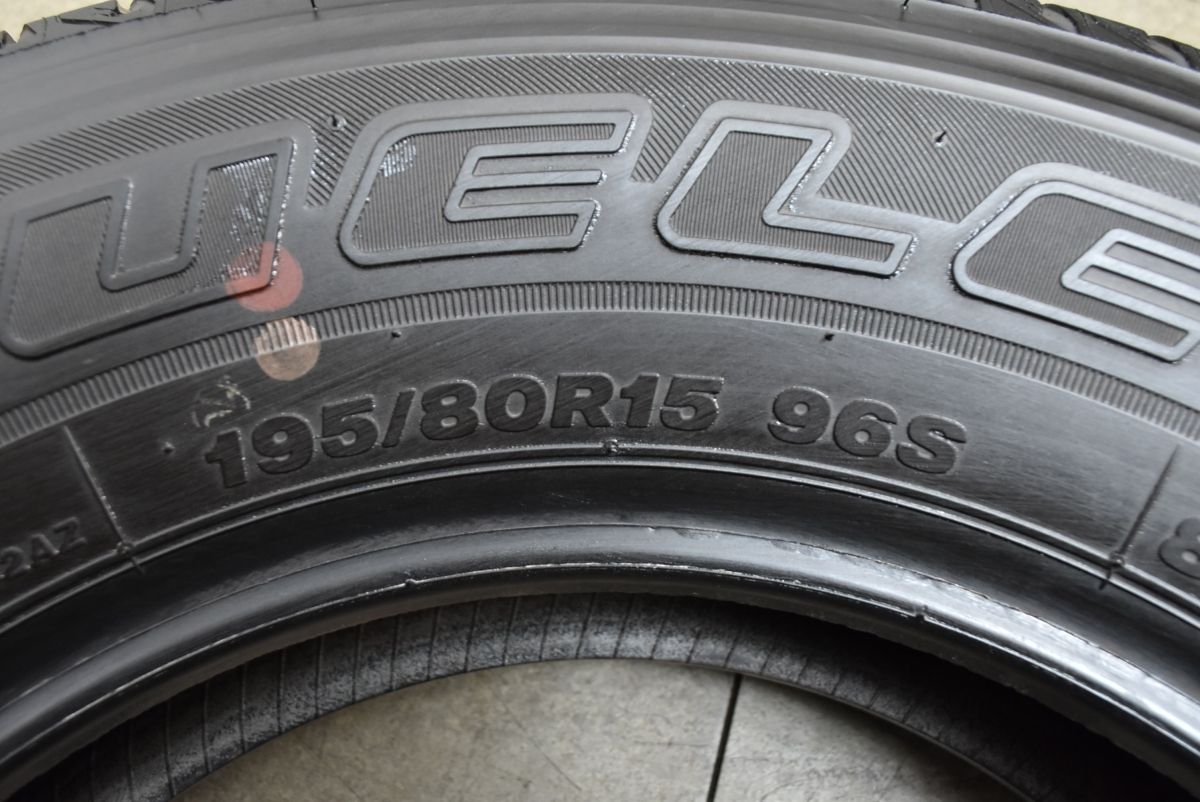 バリ山　ジムニーノマド195/80r15 JC74 2025年製　ブリヂストン 2025年製 バリ溝】ブリヂストン デューラー H/L 852 195/80R15 4本
