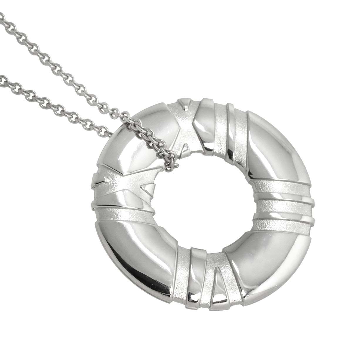 ティファニー TIFFANY&Co. アトラス サークル ネックレス 45cm SV 