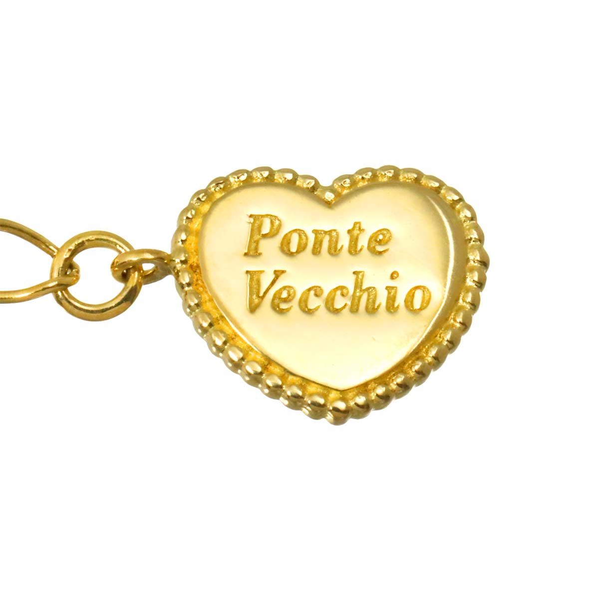 ポンテヴェキオ Ponte Vecchio ダイヤ 0.14ct シトリン ネックレス