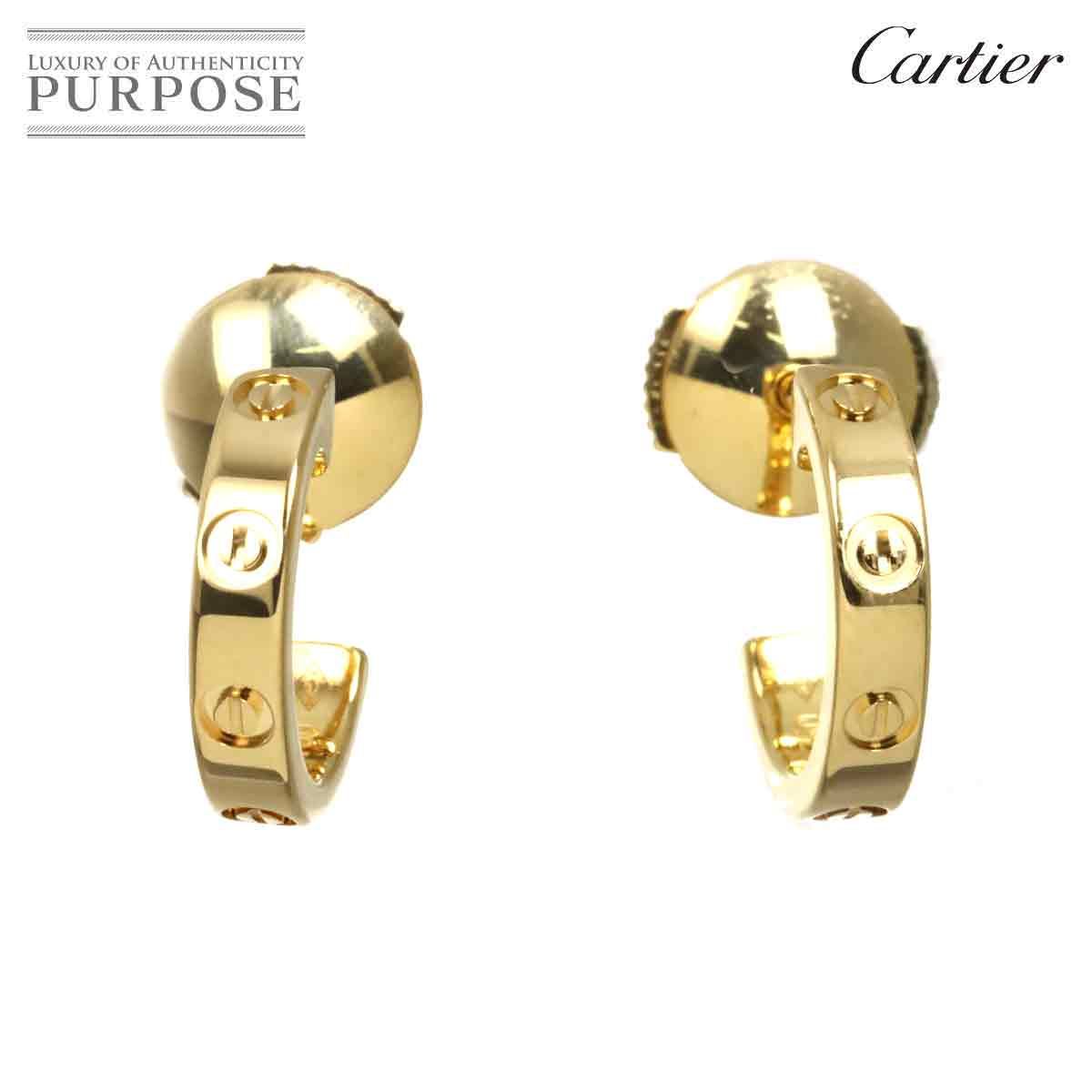 カルティエ　Cartier ピアス　18K YG カルティエCartier ピアス18K YG
