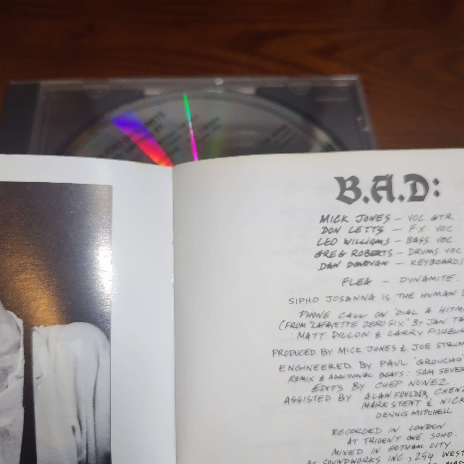 BIG AUDIO DYNAMITE「NO.10,UPPING ST.」輸入盤中古CD ダメージあり