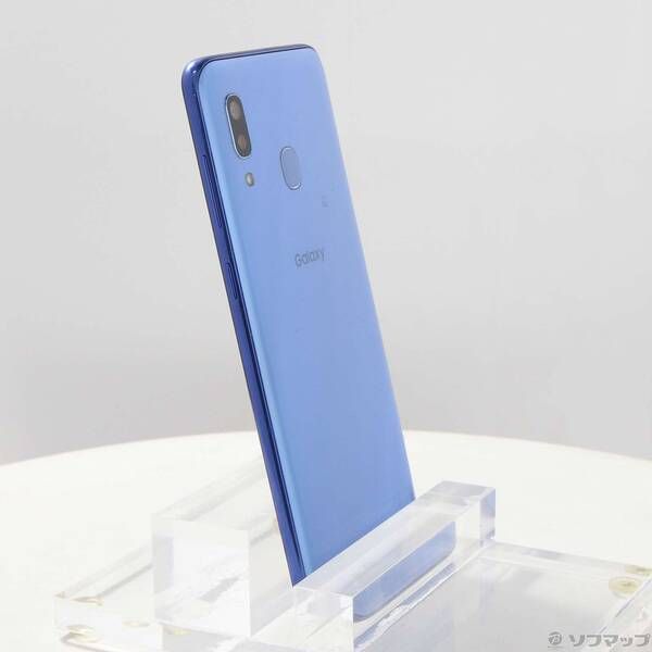 中古品〕 GALAXY A30 J:COM 64GB ブルー SCV43 SIMフリー【297