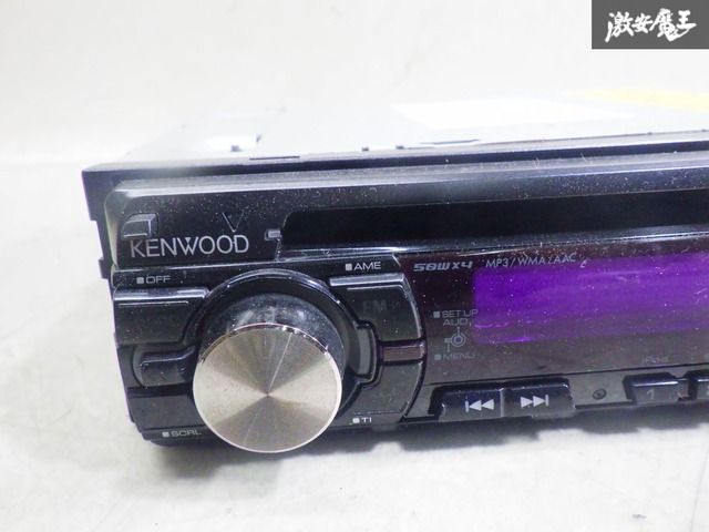 KENWOOD 1DINデッキ　ジャンク ストア出品 】KENWOOD ケンウッド 汎用 1DIN オーディオデッキ