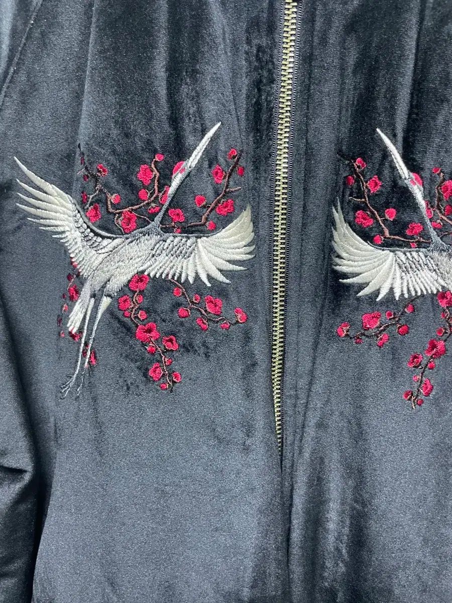 アンダーエア ツアーベルベット 刺繍 スタジャン 注文 ジャケット 2025