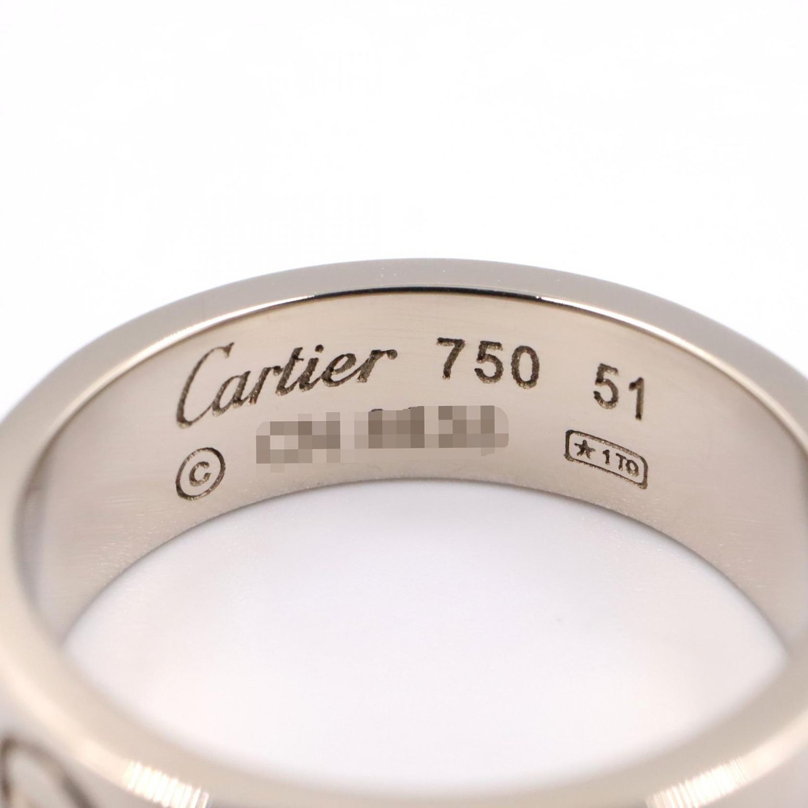 カルティエ CARTIER リング・指輪 ラブリング B4084751 K18WG