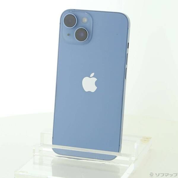 中古品〕 iPhone14 128GB ブルー MPVJ3J／A SIMフリー【368】 128GB