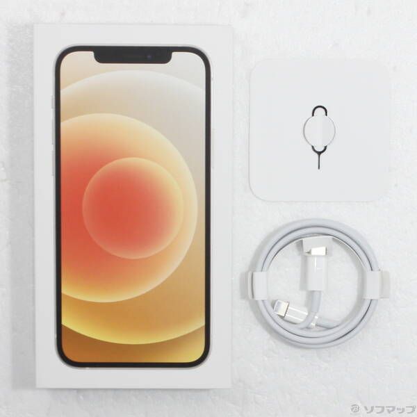 【中古品】iPhone12 64GB　ホワイト　箱付 中古品】iPhone12 64GB ホワイト 箱付 Apple iPhone 12 ホワイト 64GB