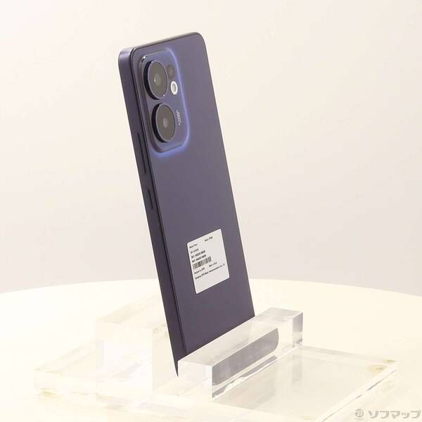 中古品〕 OPPO Reno13 A 128GB ルミナスネイビー OPG05 UQ mobile SIM