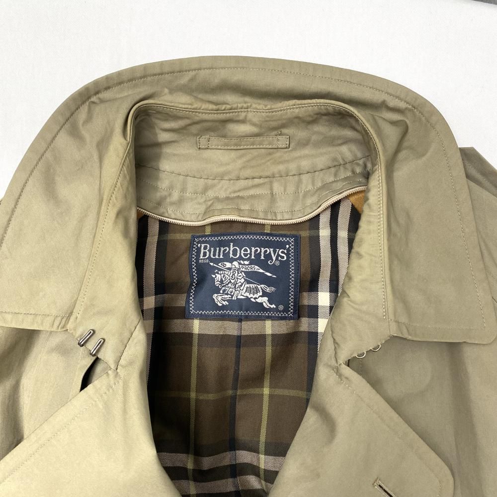 中古】BURBERRYS トレンチコート ノバチェック ベージュ サイズ表記