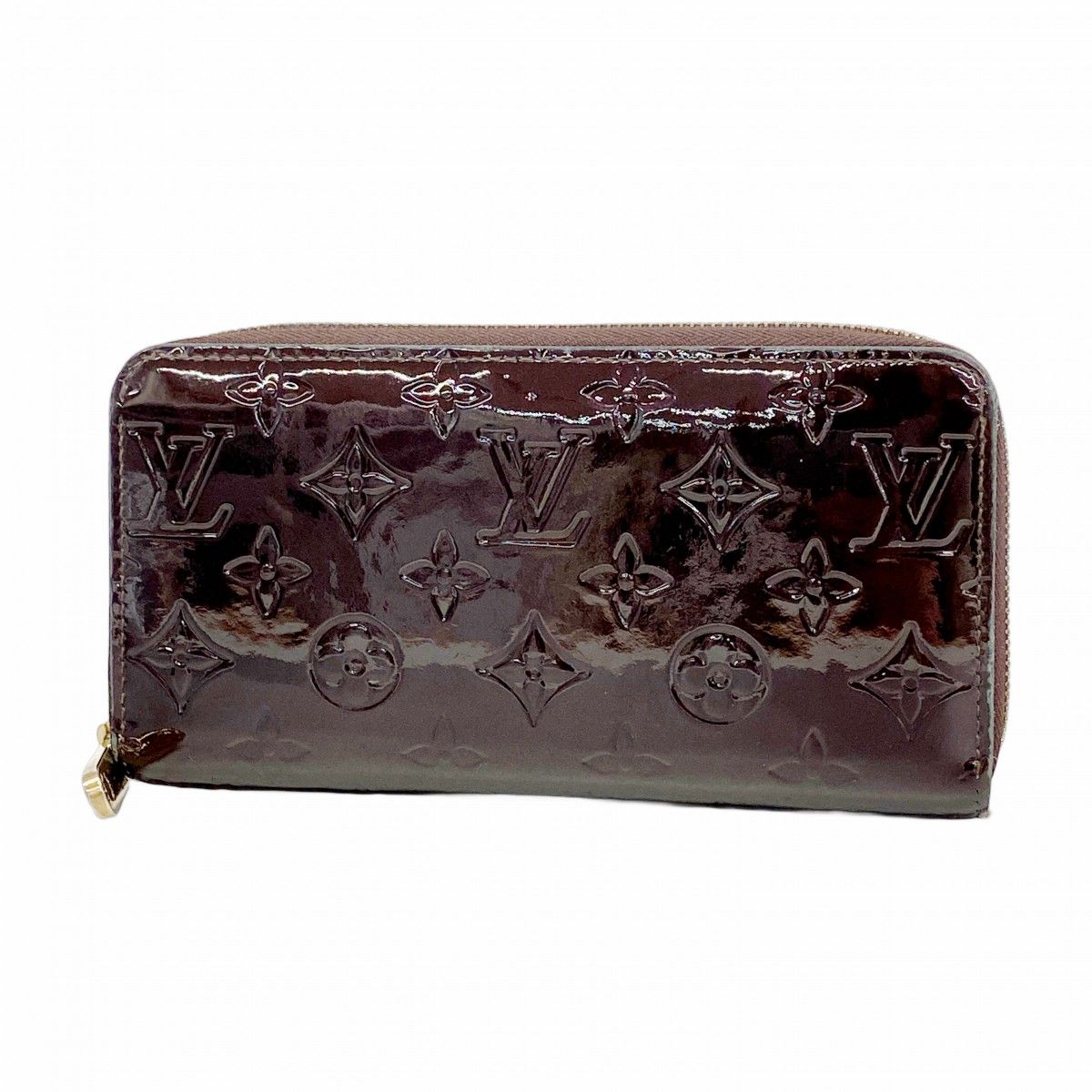 ノブマサ ルイヴィトン アマラント ジッピーウォレット ヴェルニ 5pd4753-k】ルイヴィトン 長財布 ヴェルニ ジッピーウォレット M93522