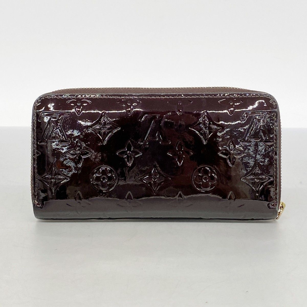 5pd4753-k】ルイヴィトン 長財布 ヴェルニ ジッピーウォレット M93522