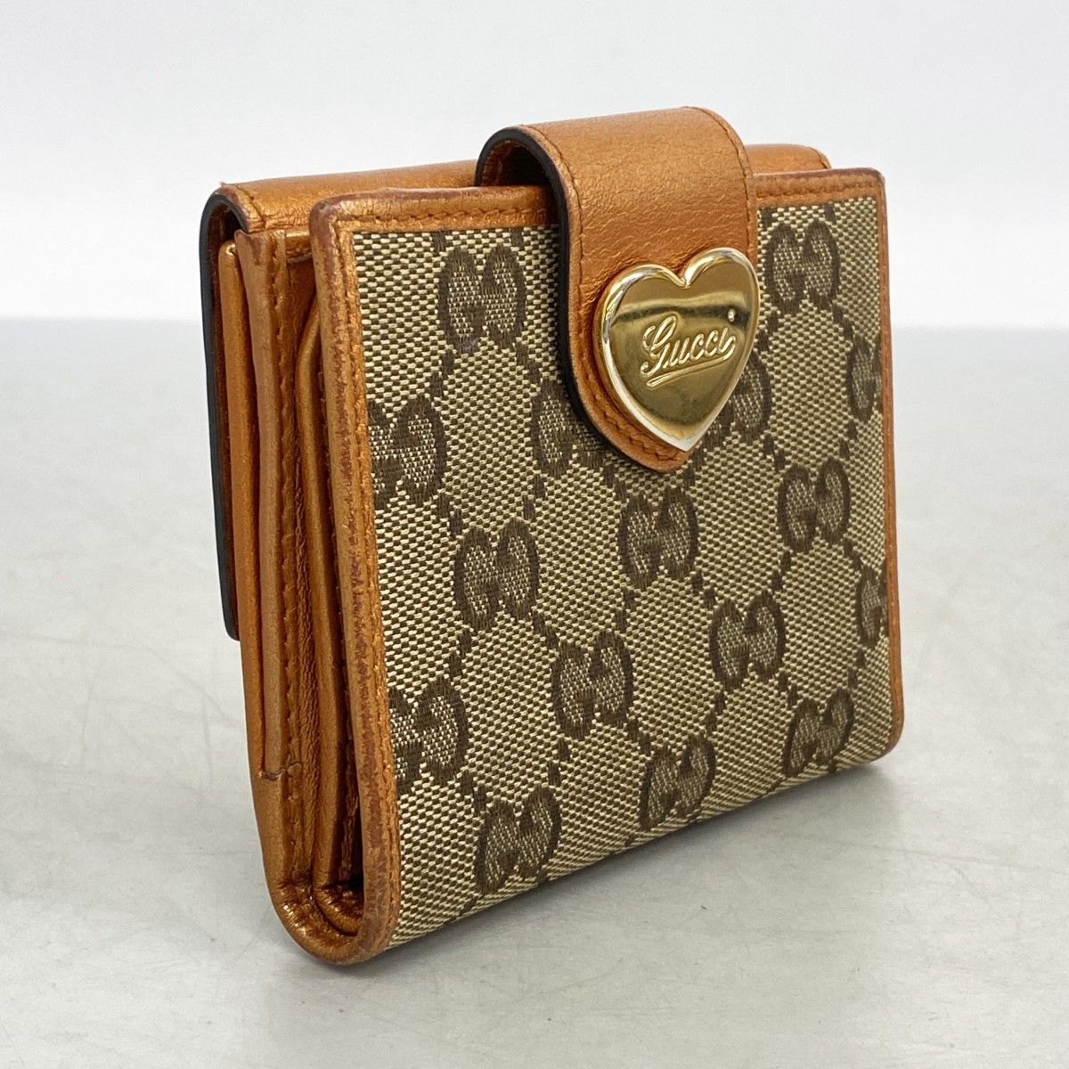 5pd4857-k】グッチ 財布 GGキャンバス 203548 キャンバス ブラウン