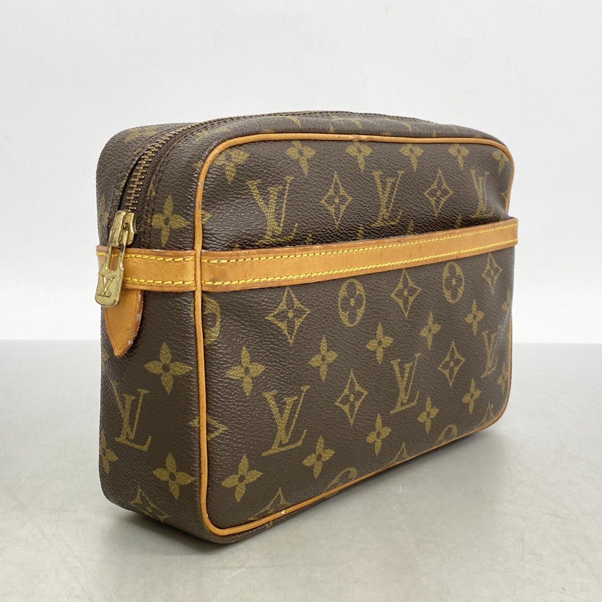 5pd4864-k】ルイヴィトン クラッチバッグ モノグラム コンピエーニュ23