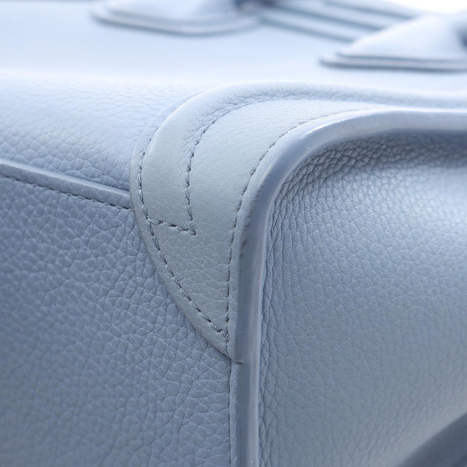 CELINE セリーヌ　ラゲージナノショッパー　ブルー CELINE セリーヌ ショルダーバッグ ラゲージ ナノショッパー ブルー