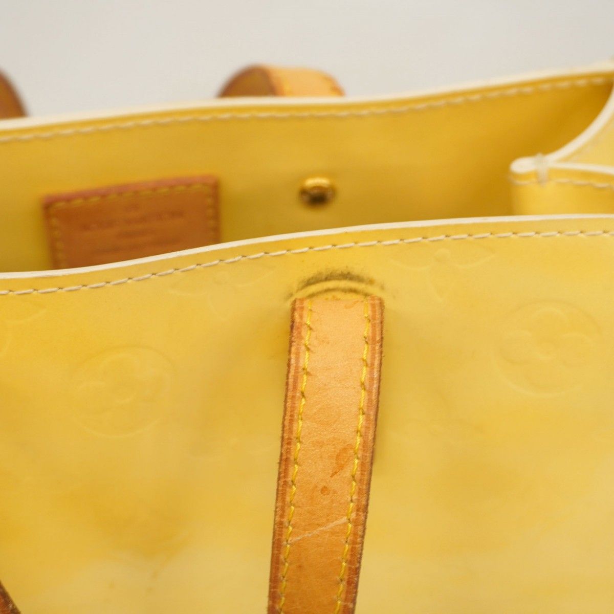 5pd4899】ルイヴィトン ハンドバッグ ヴェルニ リードPM M91144