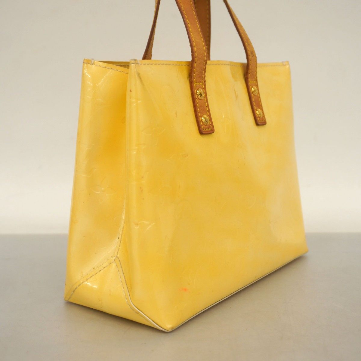 5pd4899】ルイヴィトン ハンドバッグ ヴェルニ リードPM M91144