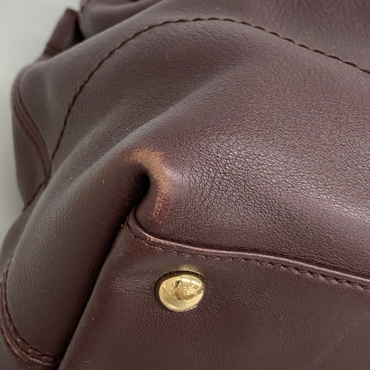 5pd4945】サルヴァトーレフェラガモ ハンドバッグ ガンチーニ レザー