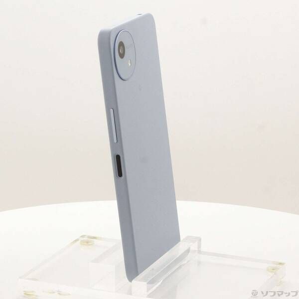 中古品〕 AQUOS wish4 64GB ブルー SH-52E docomo SIMフリー【377