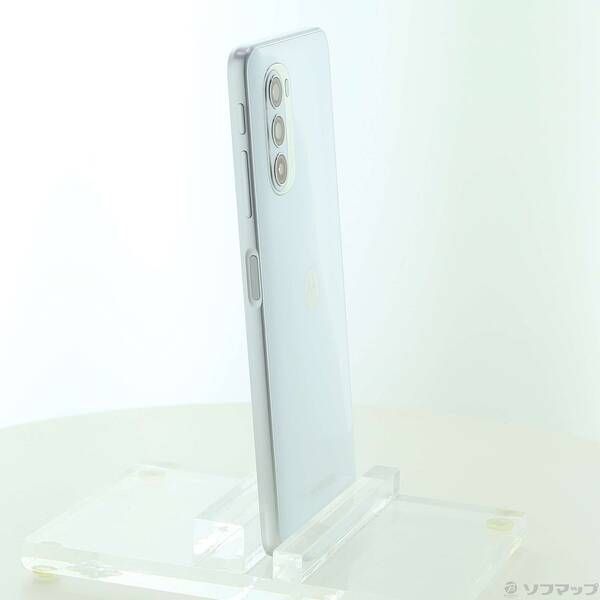 中古品〕 moto g52j 5G II 128GB パールホワイト PATM0005JP SIMフリー