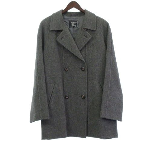 バーバリーズ Burberrys カシミヤ混 コート ダブル 裏地ノバチェック