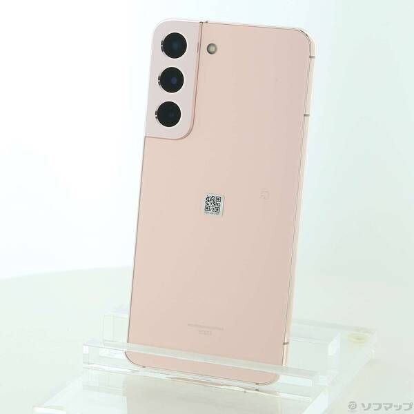 中古品〕 Galaxy S22 256GB ピンクゴールド SCG13 au SIMフリー【258