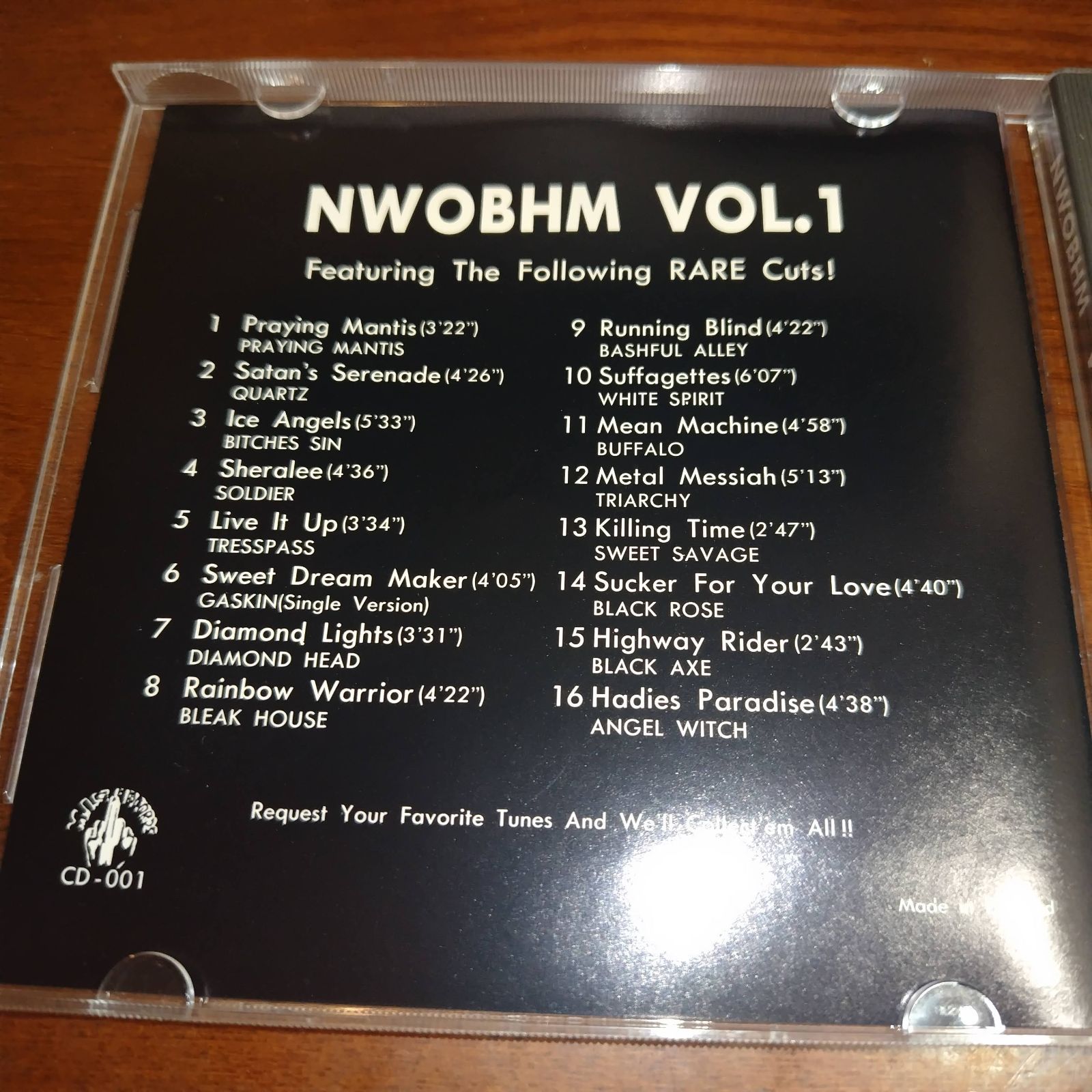 ハードロック＆ヘヴィメタル 中古CD 4枚セット 訳あり処分特価品 管理