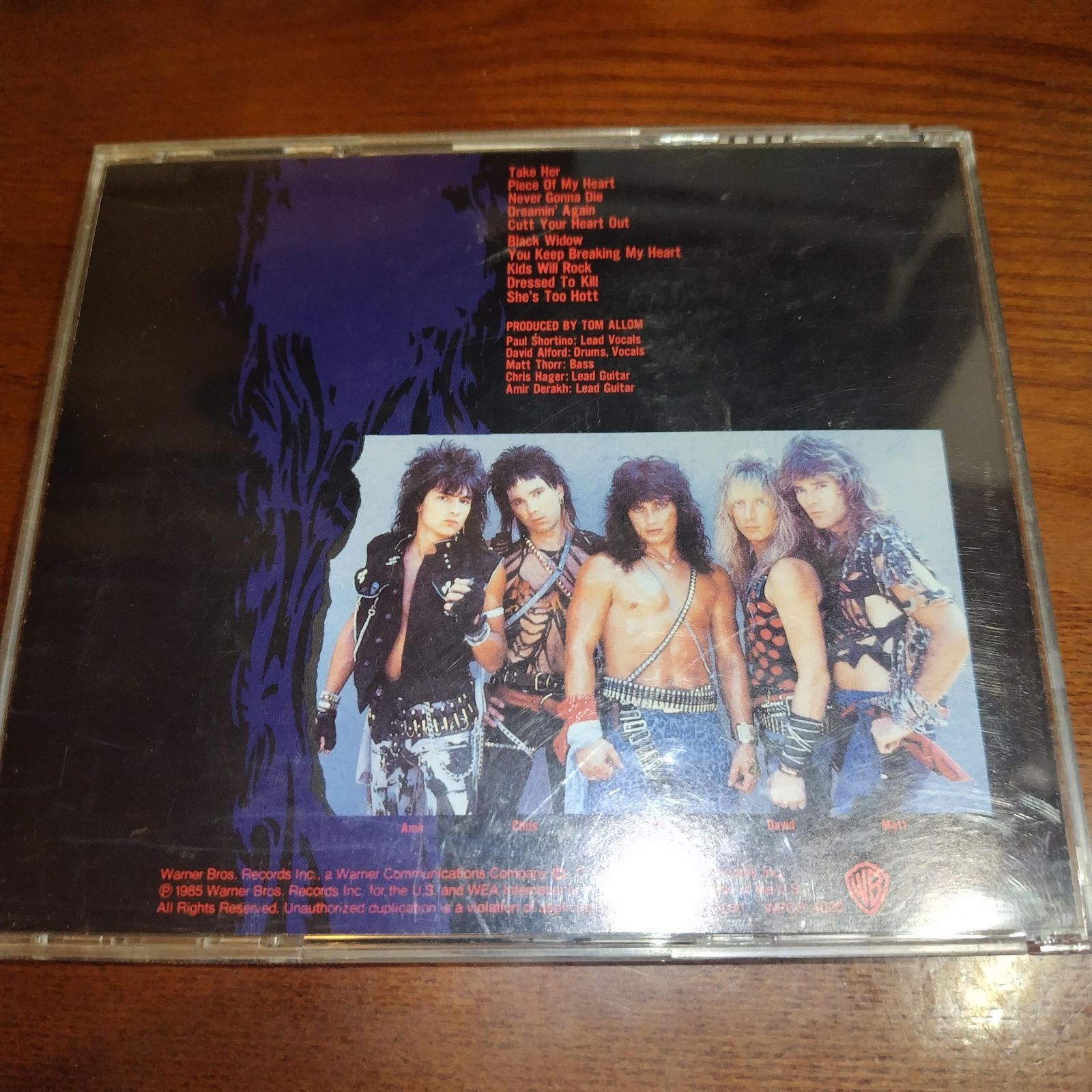 ハードロック＆ヘヴィメタル 中古CD 4枚セット 訳あり処分特価品 管理