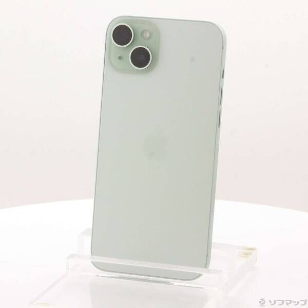 中古品〕 iPhone15 Plus 128GB グリーン MU0E3J／A SIMフリー【258】