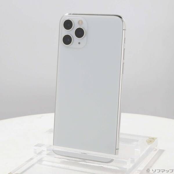 中古品〕 iPhone11 Pro 256GB シルバー MWC82J／A SIMフリー【344