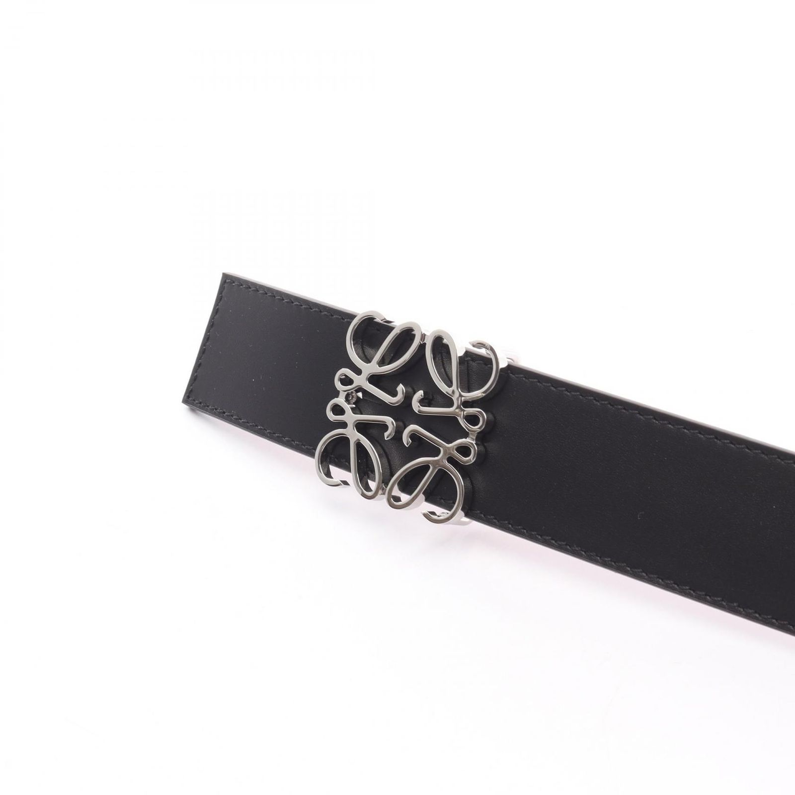 ロエベ LOEWE ベルト アナグラム E821Z20X02155590 ブラック/タン