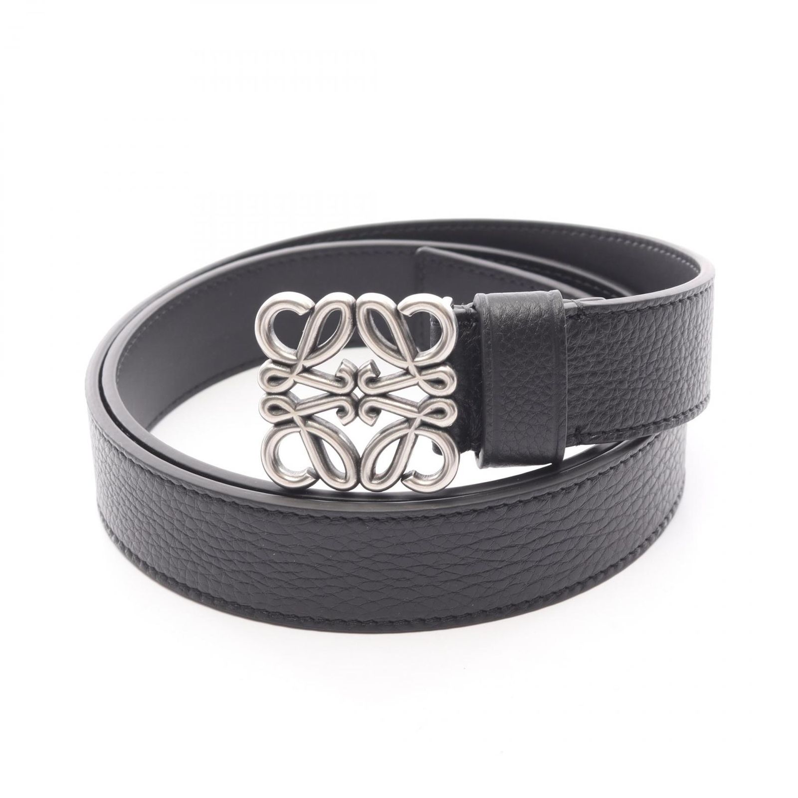 ロエベ LOEWE ベルト アナグラム 黒. LOEWE（ロエベ） ベルト CHUNKY ANAGRAM BELT アナグラムベルト メンズ