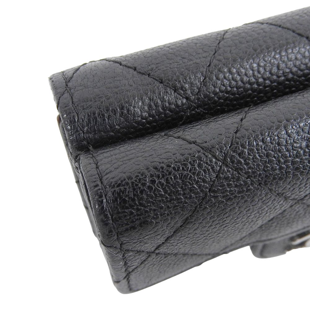 本物保証】 超美品 シャネル CHANEL ココマーク コンパクトウォレット