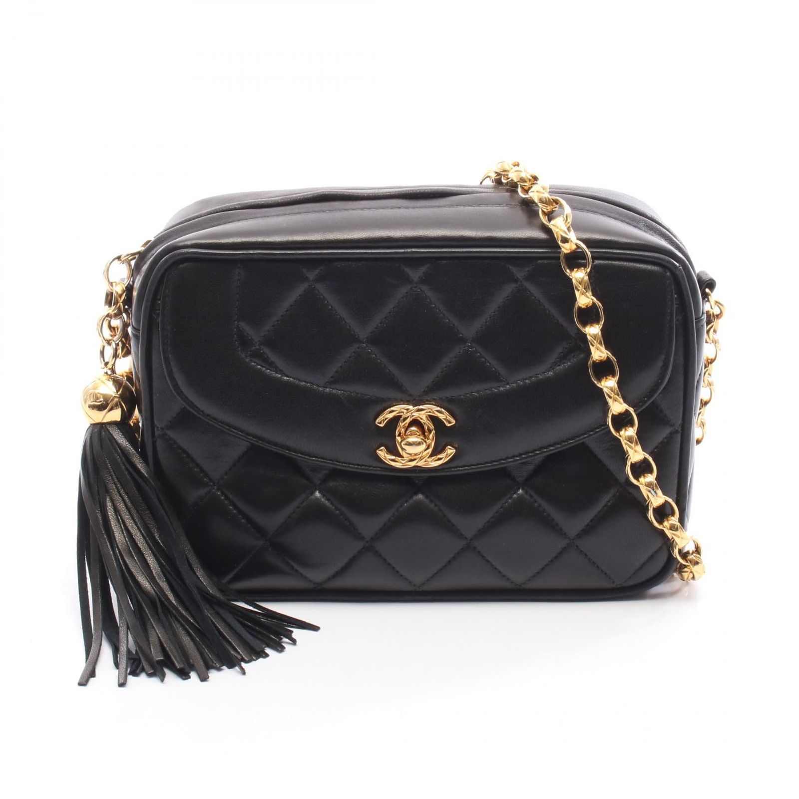 シャネル CHANEL ショルダーバッグ マトラッセ ダイアナフラップ 