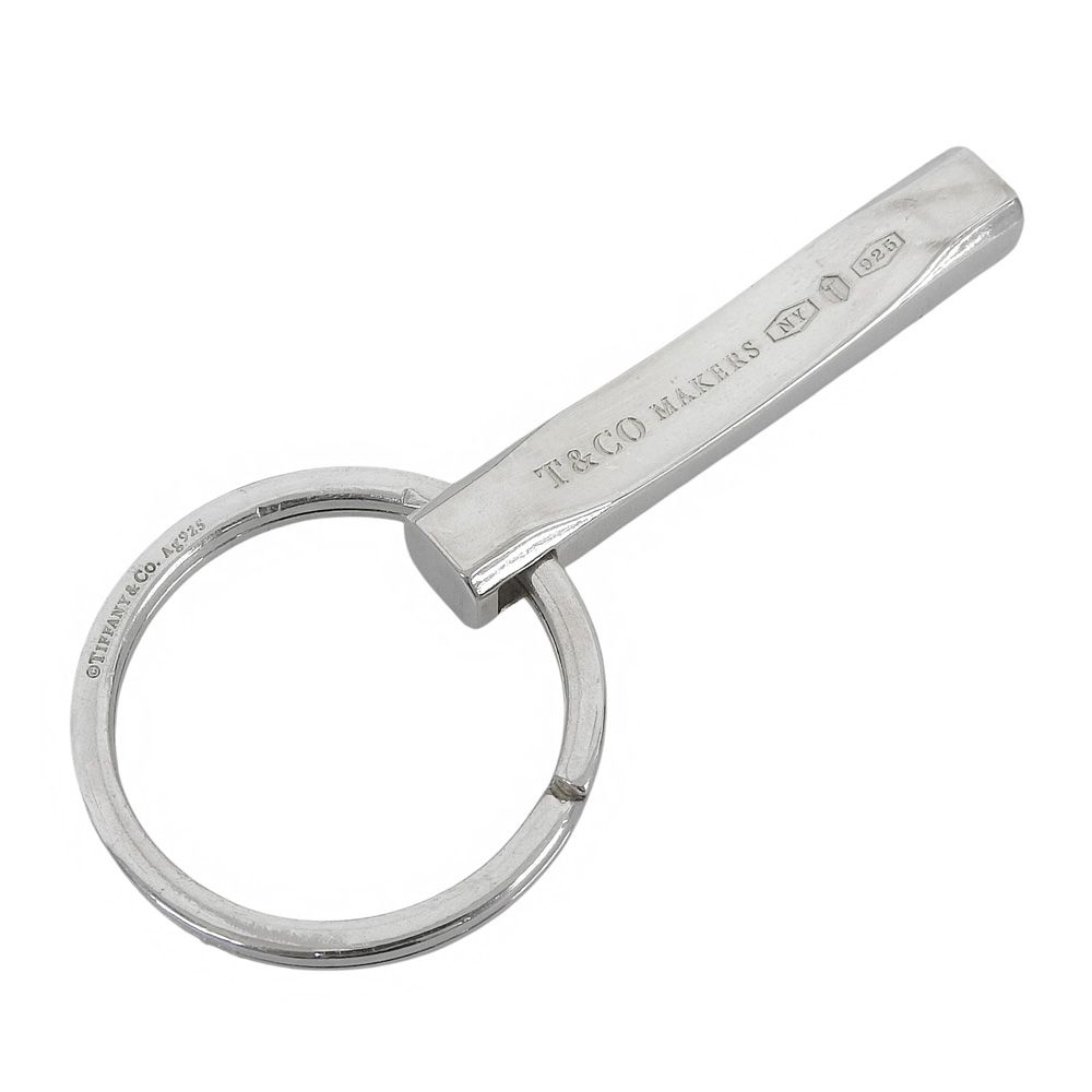 美品 ティファニー ウェルカム キーリング キーホルダー シルバー925 本物保証】 希少 レア 超美品 ティファニー TIFFANY & Co. 41.3g