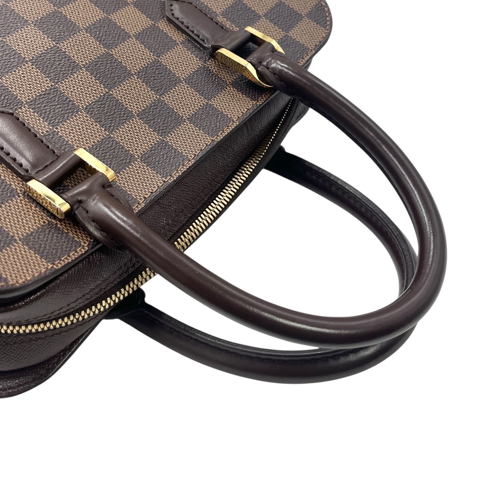中古】LOUIS VUITTON ルイ・ヴィトン トリアナ ダミエ・エベヌ