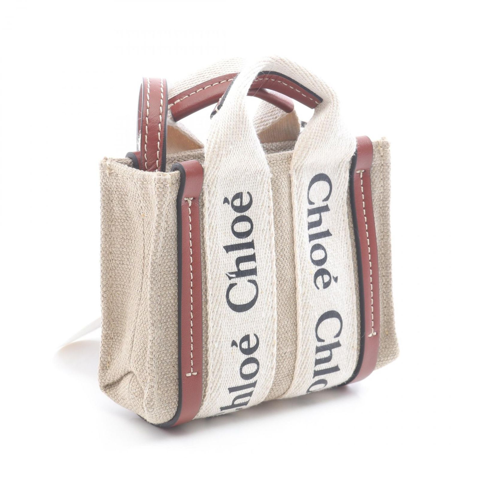 クロエ Chloe ショルダーバッグ WOODY NANO TOTE CHC22AP235I2690U
