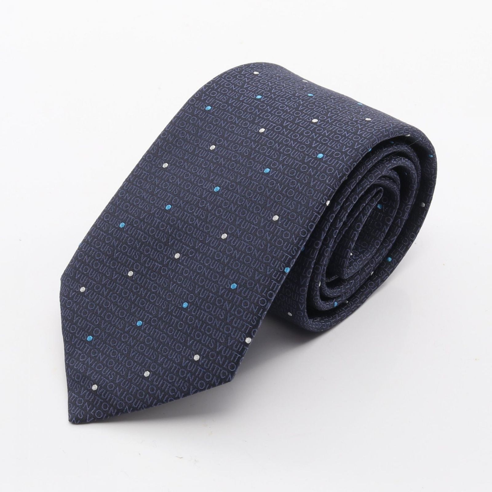 ルイ・ヴィトン LOUIS VUITTON ネクタイ クラヴァット LVシグネチャー