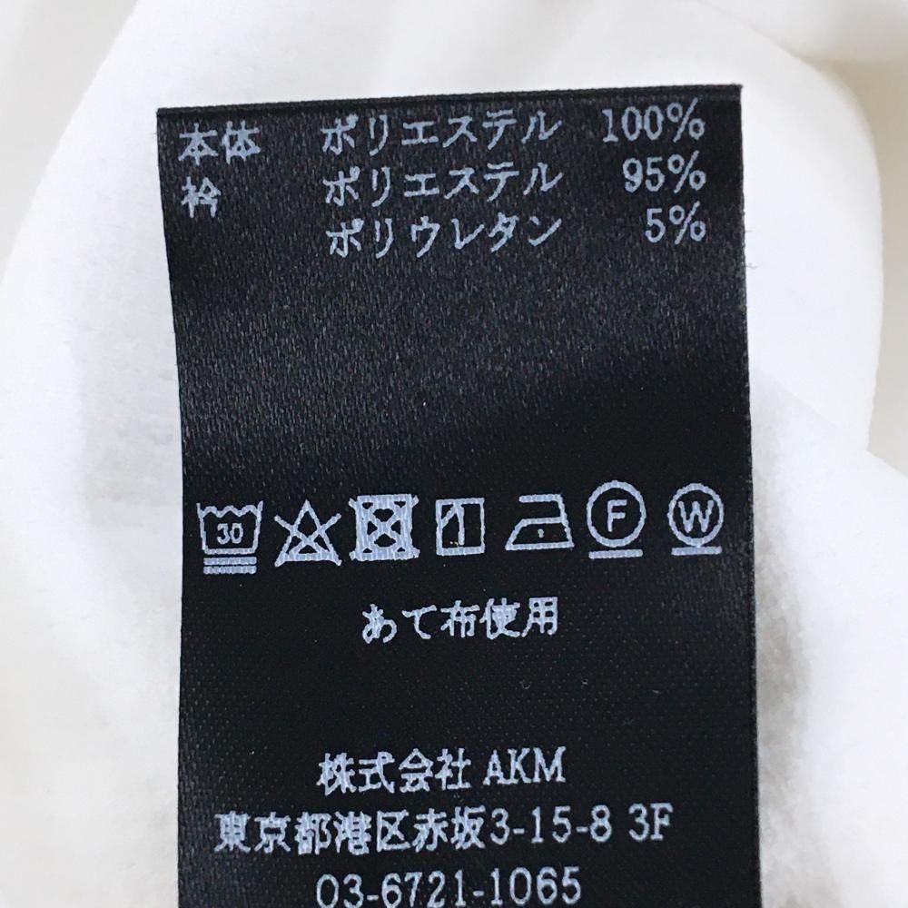 超美品】ウノピゥウノウグァーレトレゴルフ 長袖ポロシャツ 白 襟裏