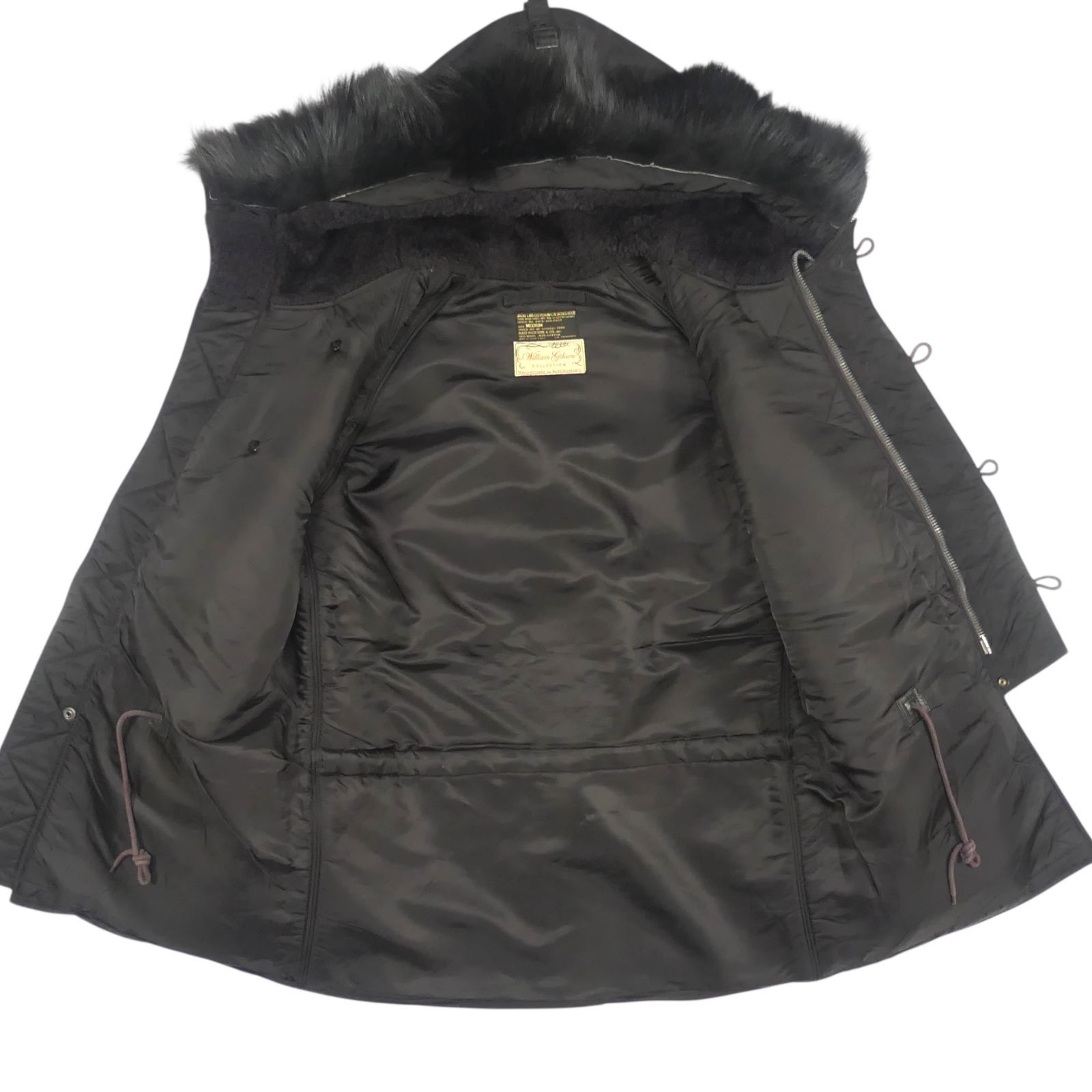 N-3B コート 黒 バズリクソンズ ウィリアムギブソン バズリクソンズ N