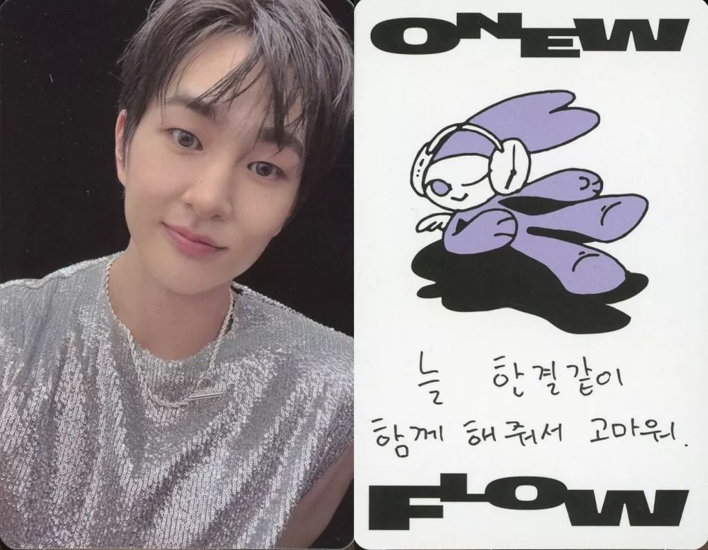 SHINee オニュ　ONEW トレカ　6枚 中古】コレクションカード(男性) SHINee/オニュ(ONEW)/裏面印刷