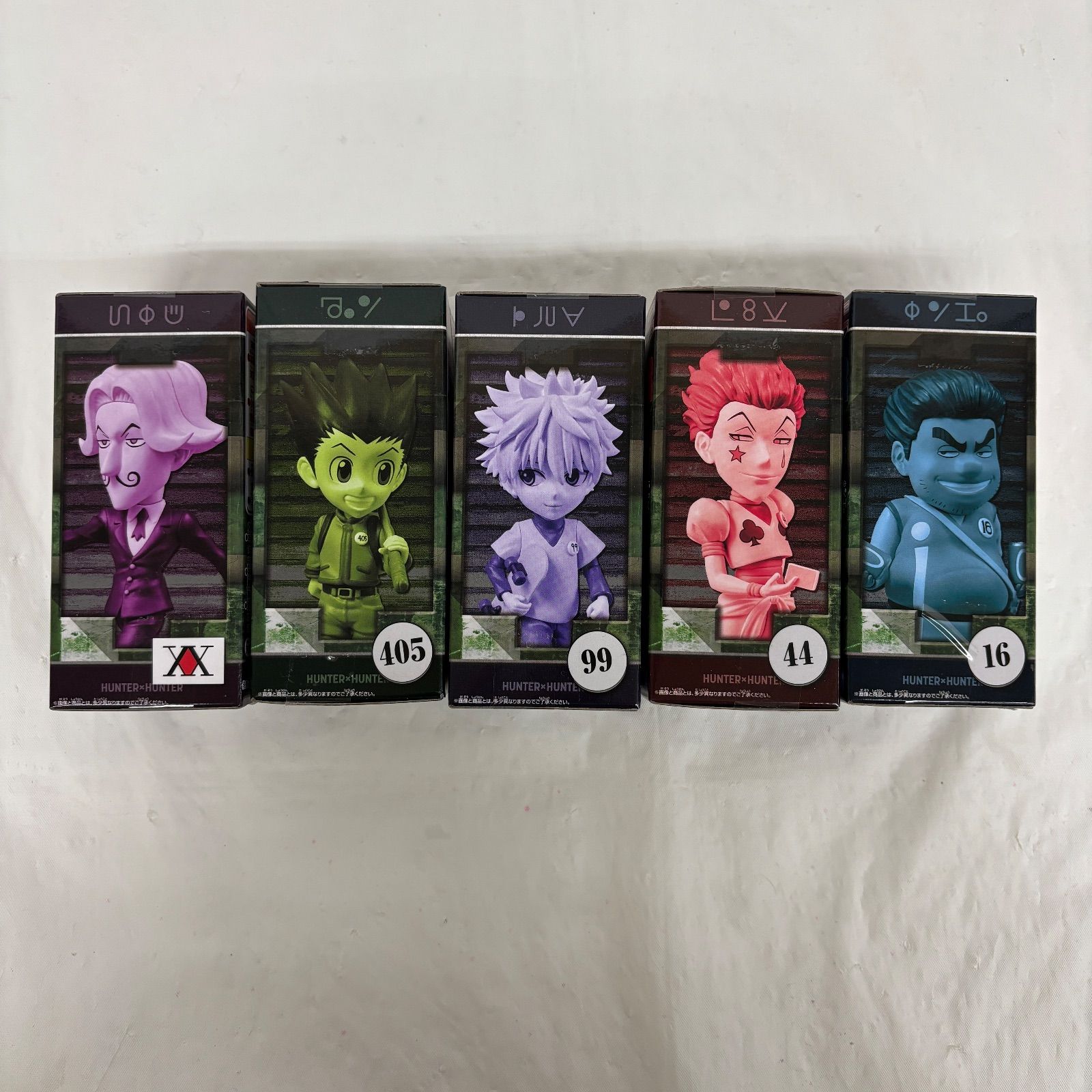 HUNTER x HUNTER ワーコレ フィギュア 3種まとめセット計40箱 HUNTER x