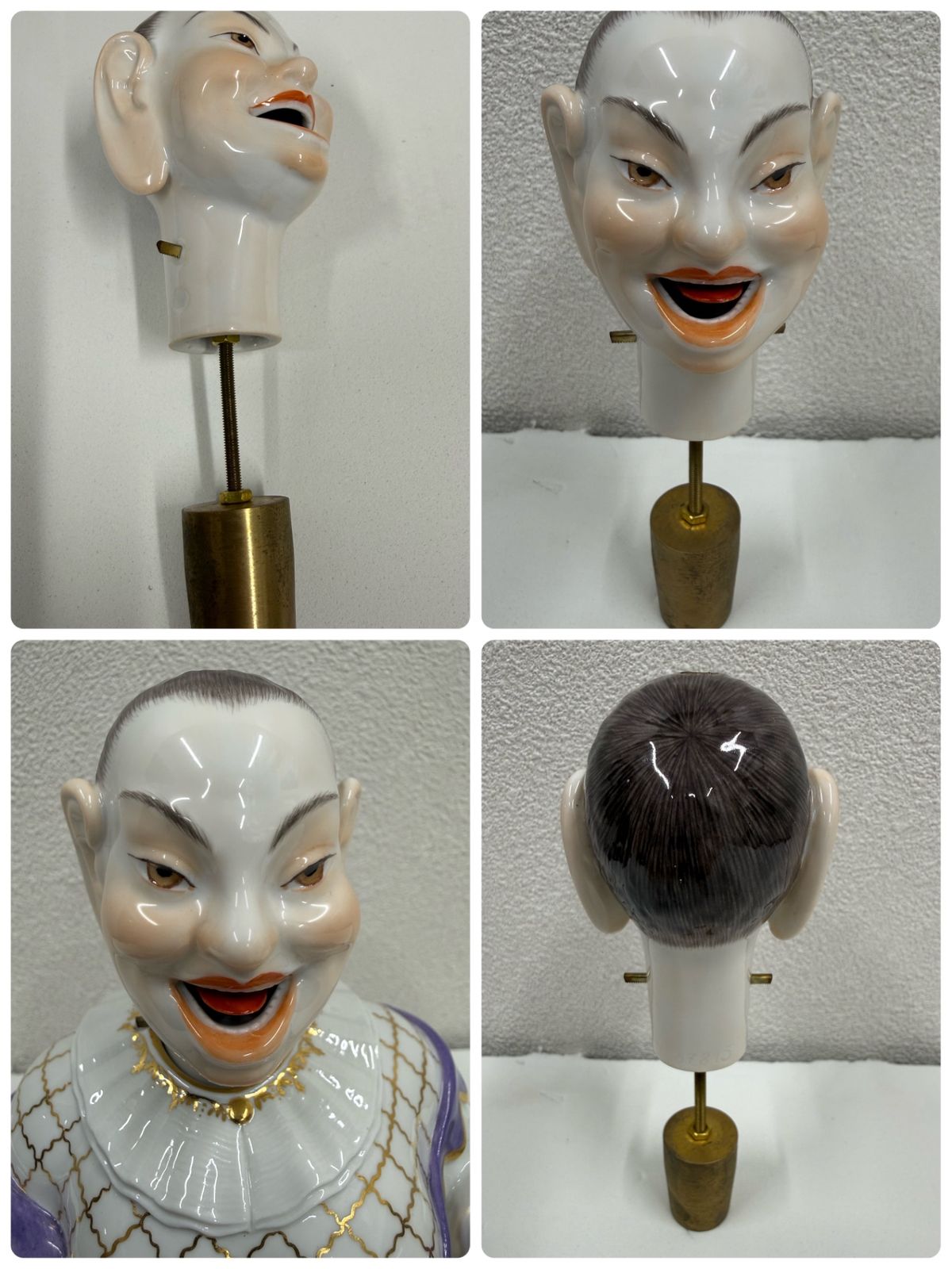 箱付／真作】マイセン パゴダ フィギュリン 小サイズ 高さ約15cm 交差