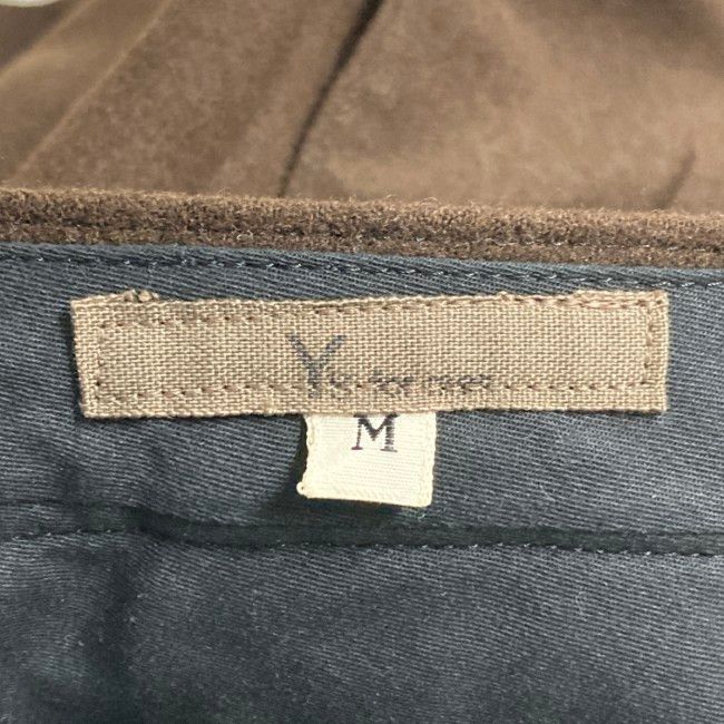 Y's for men スラックス ウールパンツ ボトムス ジップフライ 無地