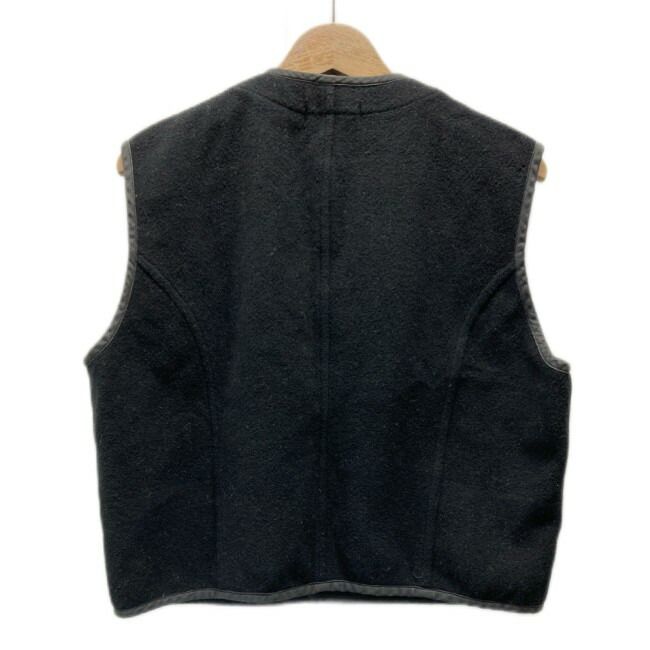 80s AD1989 COMME des GARCONS ジレ　ベスト robe de chambre COMME des GARCONS ベスト 80s vintage 80年代