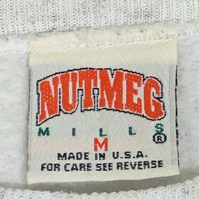 NUTMEG スウェット 90s vintage 90年代 (C)1995 長袖 トレーナー