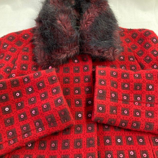 VIVIENNE TAM ウール ロングコート VIVIENNE TAM ステンカラーコート ロング丈 ロングコート ウールコート