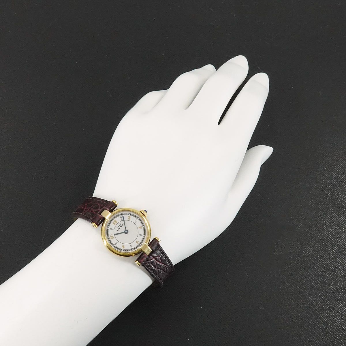 Cartier カルティエ マストヴァンドーム ヴェルメイユ クォーツ 腕時計 CARTIER カルティエ マスト ヴァンドーム ヴェルメイユ メンズ腕時計