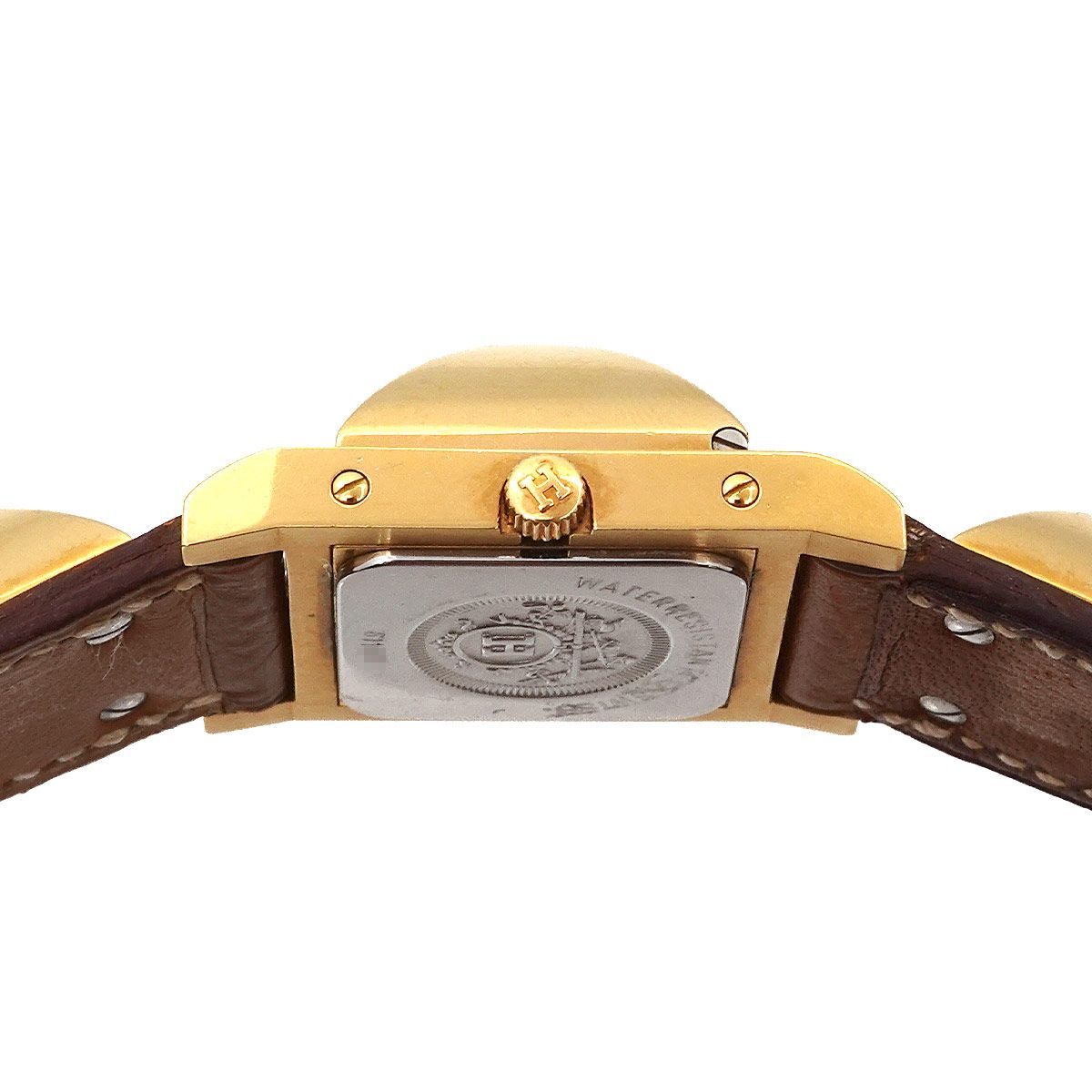 エルメス HERMES メドール ヴィンテージ レディース 腕時計 ピラミッド