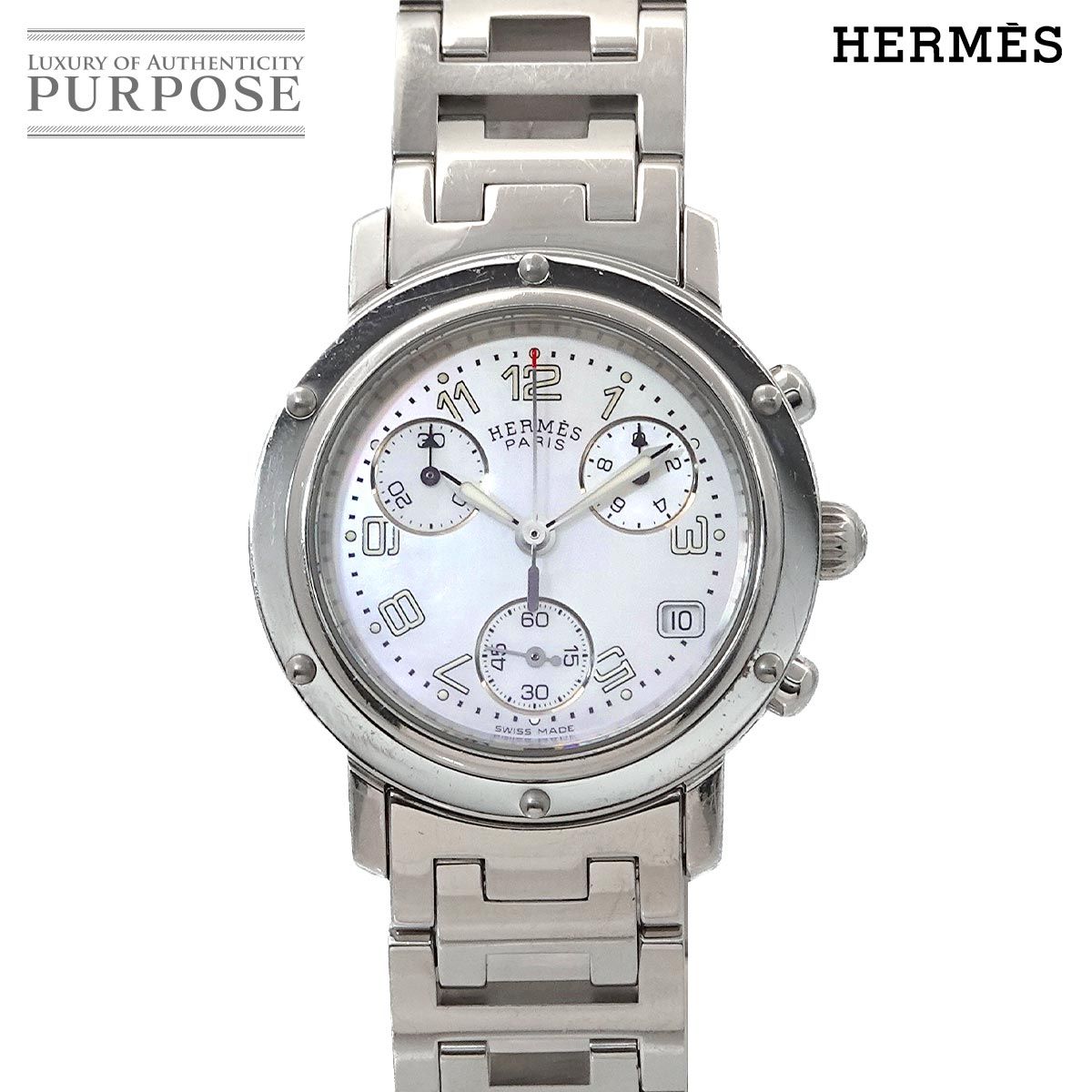 エルメス HERMES クリッパー クロノグラフ CL1.310 ヴィンテージ